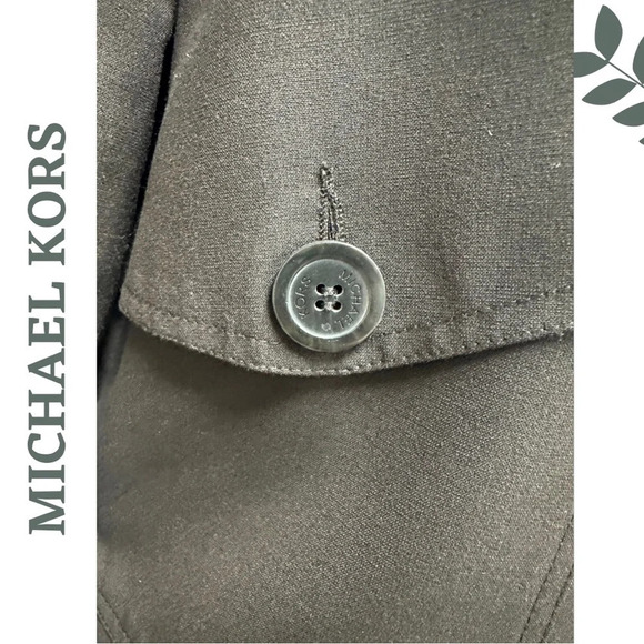 Michael Kors Brown Label Lined Single
Breasted Blazer Chocolate Brown Size 14 - Picture 7 of 8